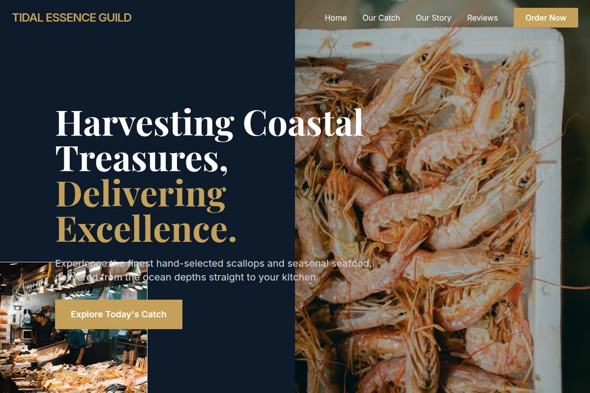Scallop Fish Market