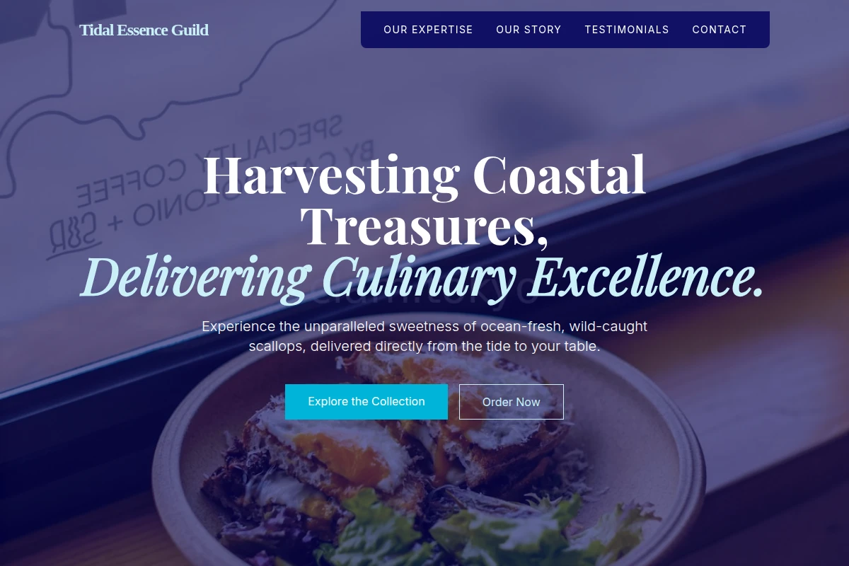 Scallop Specialty Food